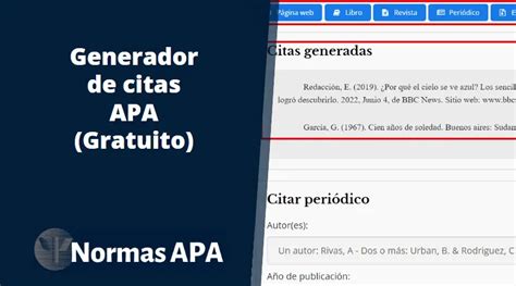 cita formato apa online|APA Reference Generator (Free) 